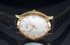 C.1990s Piaget 33mm GOA 15923 Dancer white enamel dial automatic date in 18KYG